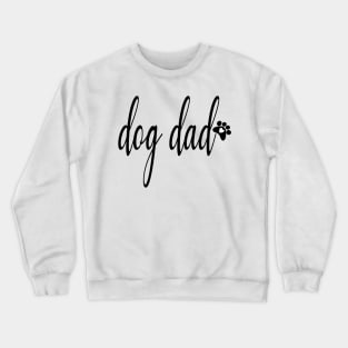 Dog Dad Paw Crewneck Sweatshirt